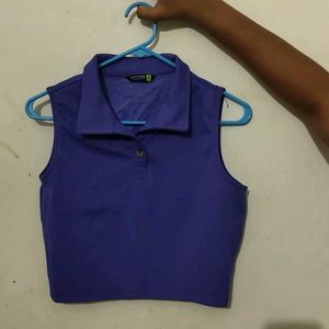 🆕 Violet Crop Top💜