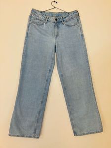 H&M Light Blue Ultra Wide Jeans