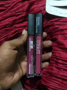 Liquid Lipsticks (Set of 2)And 1Lip Stick