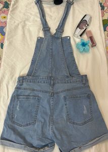 Denim Overalls Shorts/Dungaree