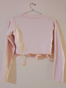 Cute Peach Crop Top