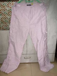 Zudio Lilac Cargo Pant.