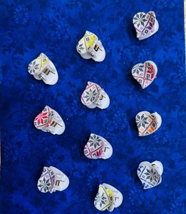 Small Heart Shaped Clutches