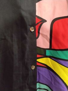 Unique Art Print Shirt