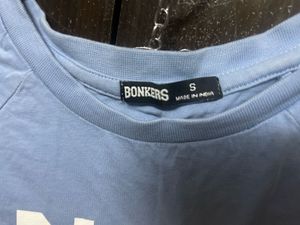 Bonkers Graphic Crop Top - Size S