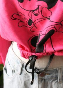 Zara Pink Minnie Mouse Sweatshirt