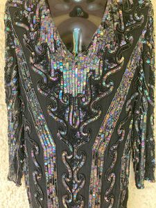 Elegant Sequin Embellished Dress