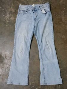 Light Wash Flare Jeans