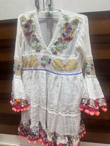 Boho Embroidered Dress- From Britto’s Goa
