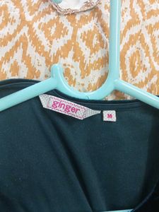 Velvet Chain Detail Top