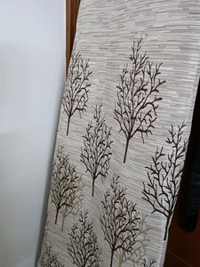 2piece Jute Black Out Heavy Curtains For Door.