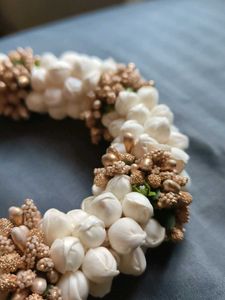 Artificial Jasmine Gajra Veni for Hair