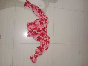 Floral Print Crop Top