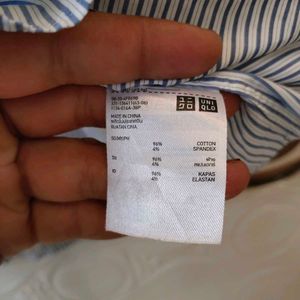 Uniqlo Vertical Stripe Shirt