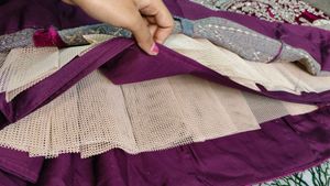 Red Wine Bridal Designer Unstiched Lehenga Choli Set