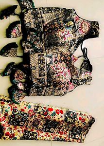 Elegant Printed Blouse