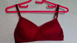 Pink &amp; Burgundy Bra Set