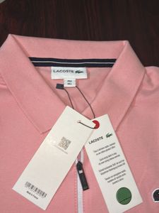 Lacoste Pink Brand New Polo Shirt