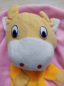 Soft Toy With Pink Storage