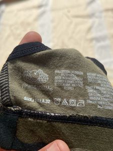 Army Print Sports Wear Bra