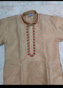 Kurta Payjama Set For Kids❤️ Golden