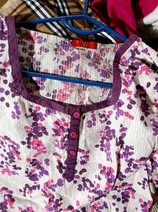 Floral Print Tunic Dress