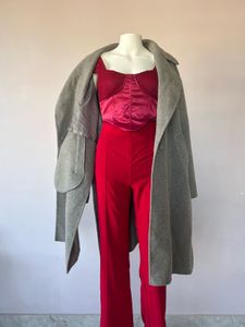 UNISEX Grey Wool Blend Coat FIXED PRICE ✅