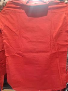 Red Graphic Print Shirt