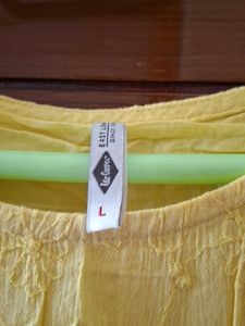 Yellow Tunic Top