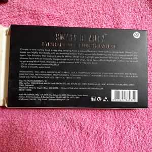 Swiss Beauty Eyeshadow &amp; Blusher Palette