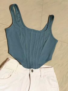 Crop Top&amp; Denim