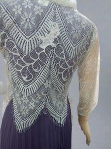 Vintage Purple Chiffon Dress