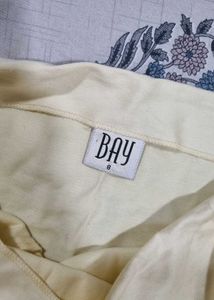 Butter Yellow Tube Top