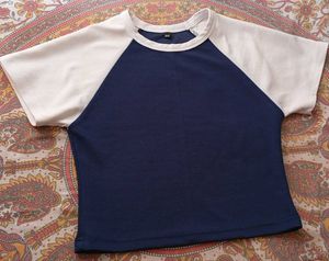 Blue & White Tee