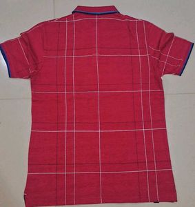 Amstead Jeans Red Polo