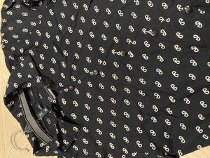 Black Cropped Shirt