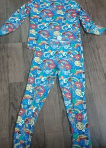 Fun Patterned Kids Pajama Set