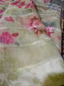 Satin Mix Cotton Saree