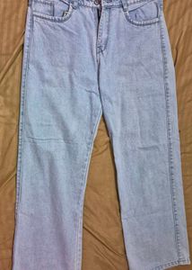 Light Wash Wide leg Jeans