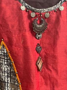 Ethnic Red Kurta