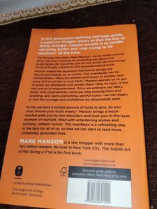 The Subtle Art of Not Giving