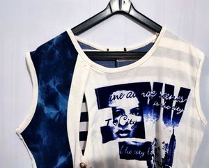 Major Price Drop Doubled Layer Western Top