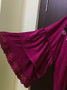 Max Purple Rayon Shirt