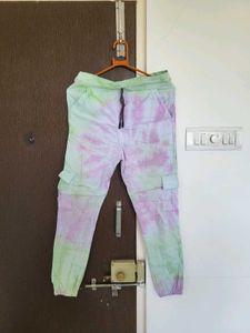 Tie-Dye Cargo Joggers