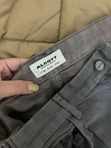 Grey Cargo Pants