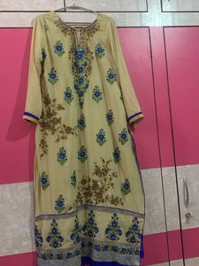Elegant Embroidered Kurta
