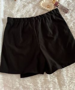 Cute Black Skort