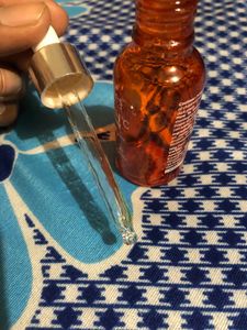 Vitamin C Small Glass Bottle Empty
