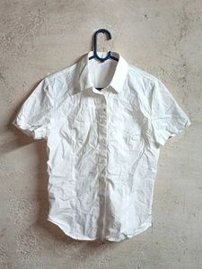 Women's Formal Shirt Top White