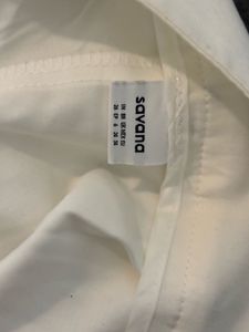 White Pleated Shorts